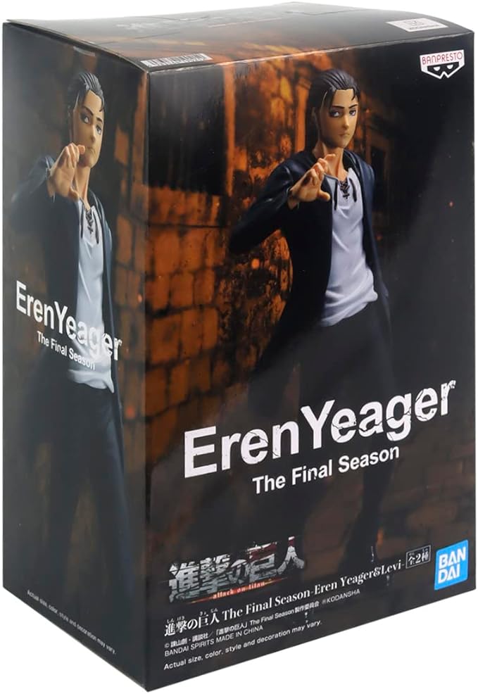 Attack On Titan The Final Season-Eren Yeager&Levi-(A:Eren Yeager)