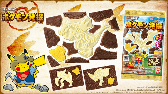 Excavation Chocolate - Pokémon