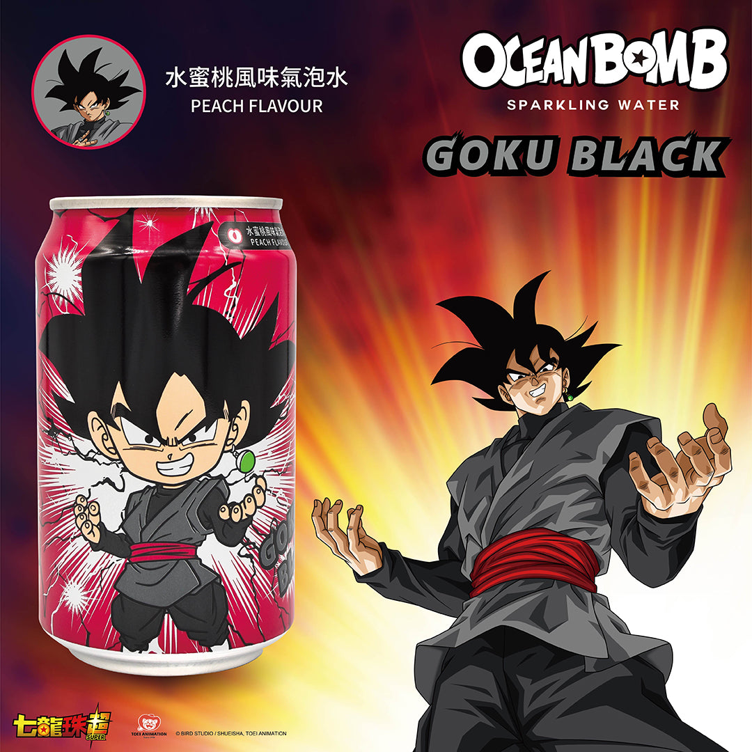 Sparkling Water Peach Flavor - Ocean Bomb