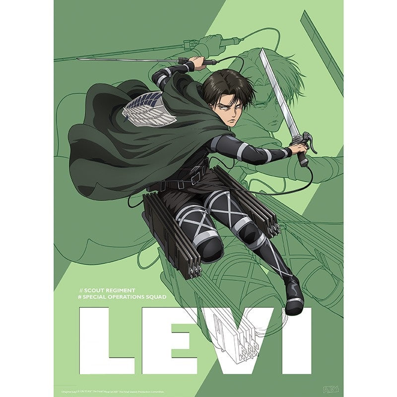 ATTACK ON TITAN - Set 2 Posters Chibi 52x38 - Set 1