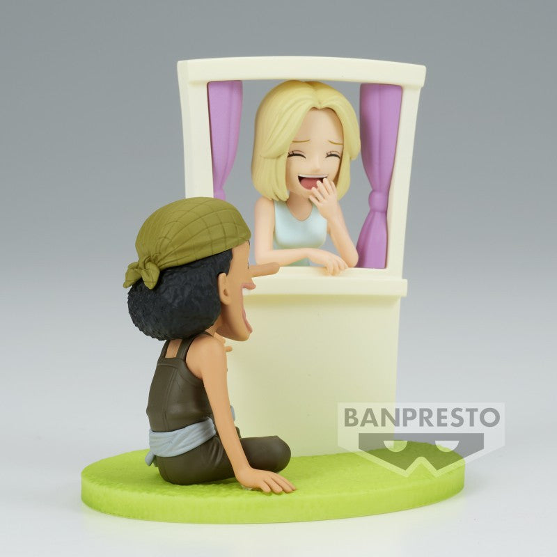 One piece - world collectable figure log stories - usopp & kaya