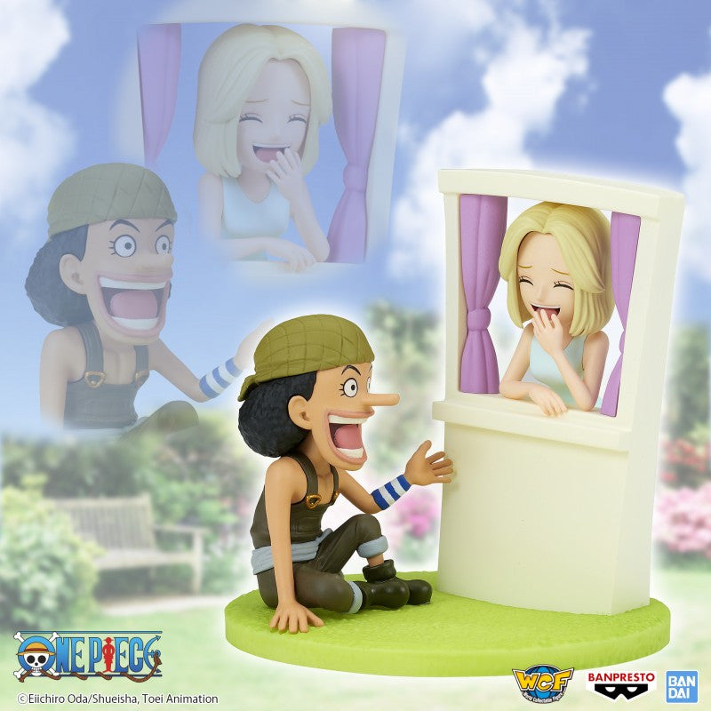 One piece - world collectable figure log stories - usopp & kaya