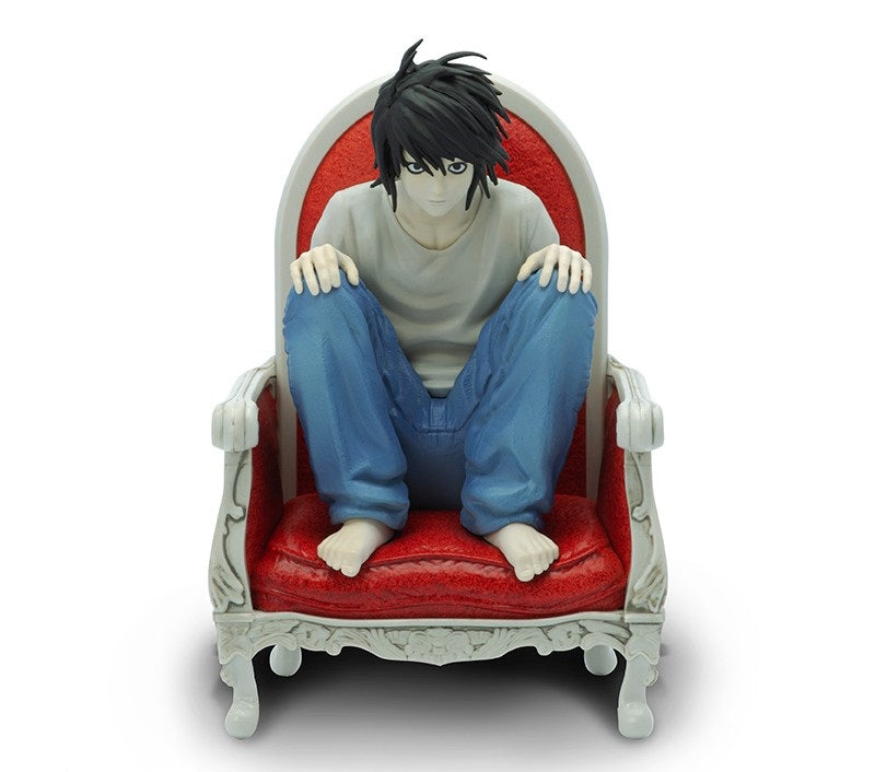 L on chair - Death Note - 15cm