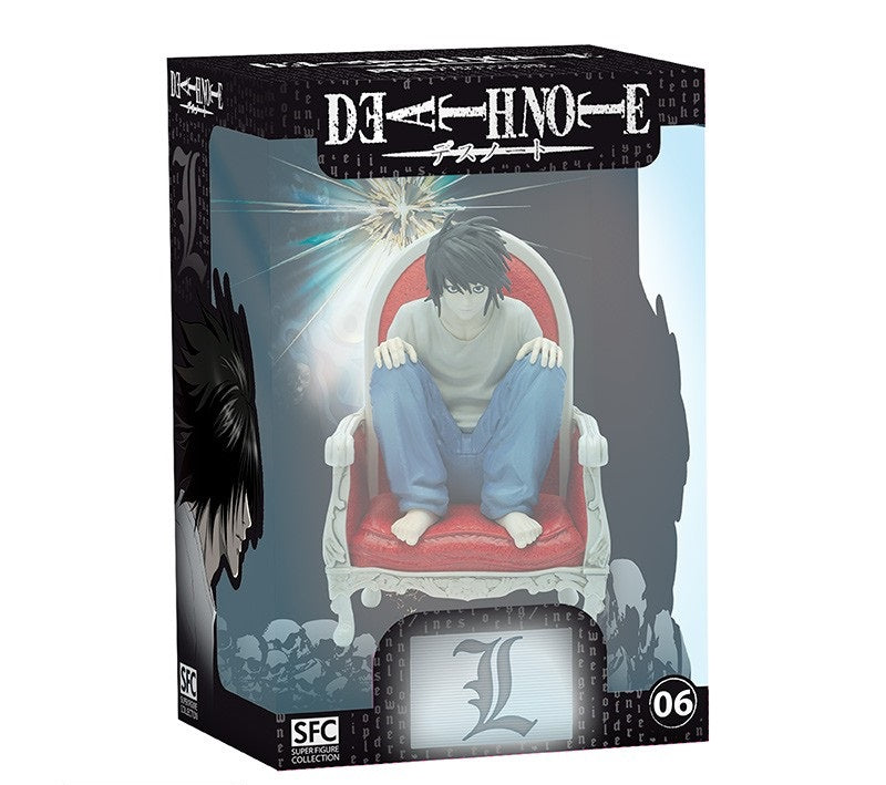 L on chair - Death Note - 15cm