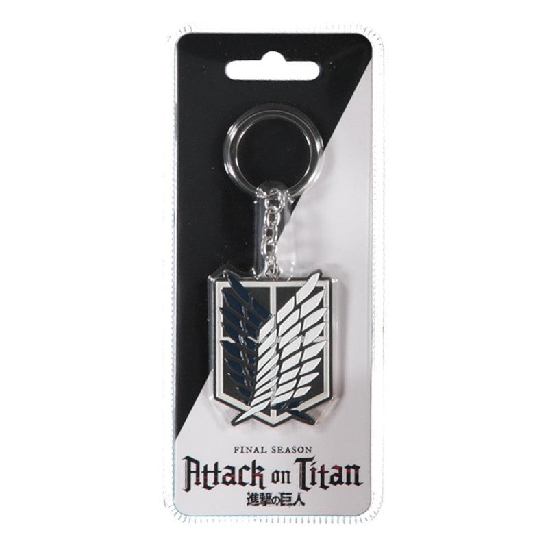 Attack on Titan Survey corpse metal keychain