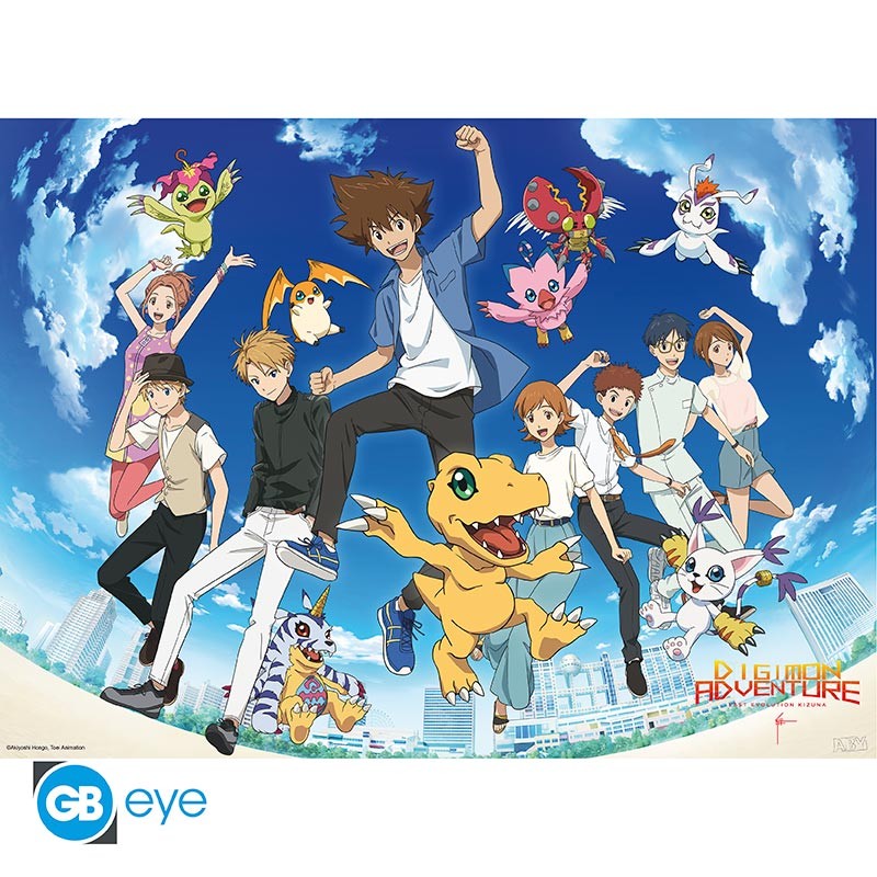 DIGIMON Poster Last Evolution Kizuna (52x38cm)