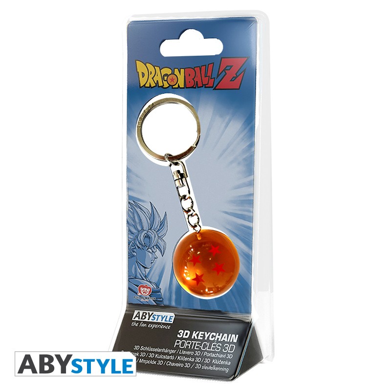 DRAGON BALL - Keychain 3D "DBZ/ Dragon Ball" X4