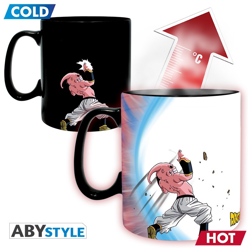 DRAGON BALL - Mug Heat Change - 460 ml - DBZ/ GokuVSBuu-cardboard x2