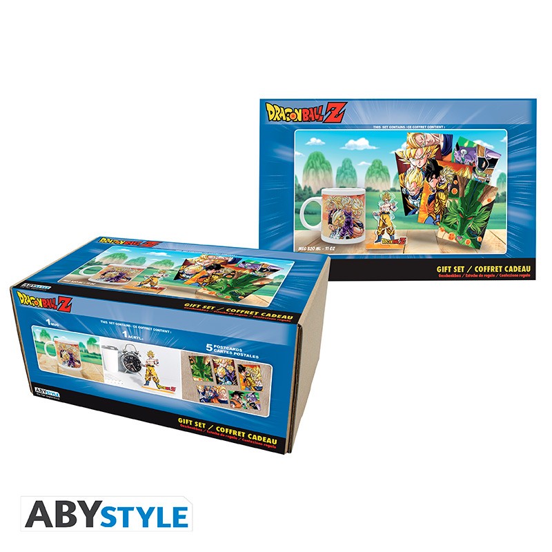 DRAGON BALL Z Gift set Goku Mug + Acryl® + Postcards