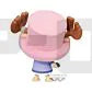 ONE PIECE Fluffy Puffy~CHOPPER & KAROO~CHOPPER