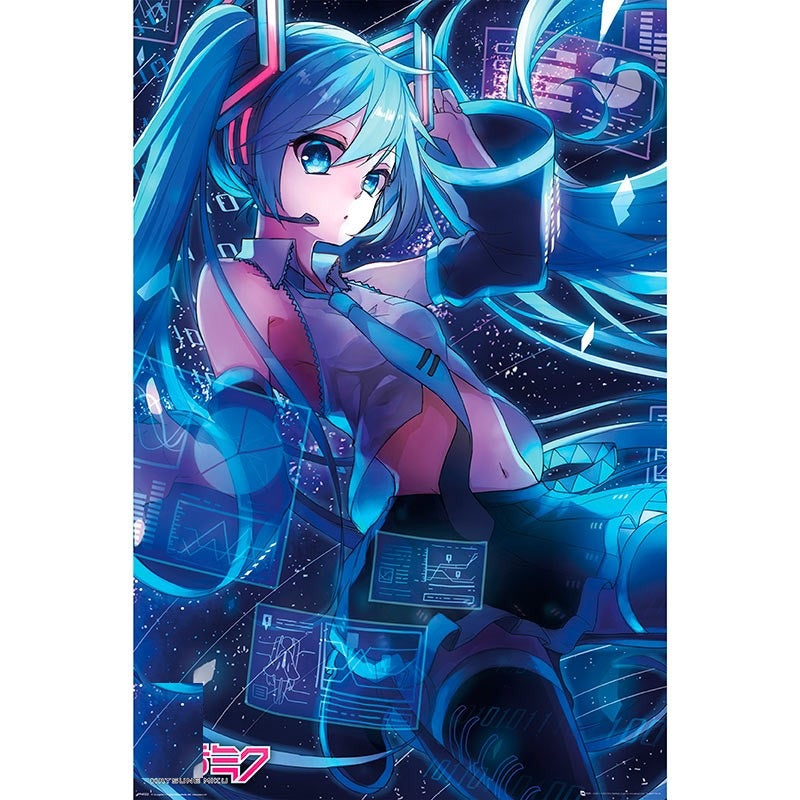 HATSUNE MIKU - Poster Maxi 91.5x61 - Screen