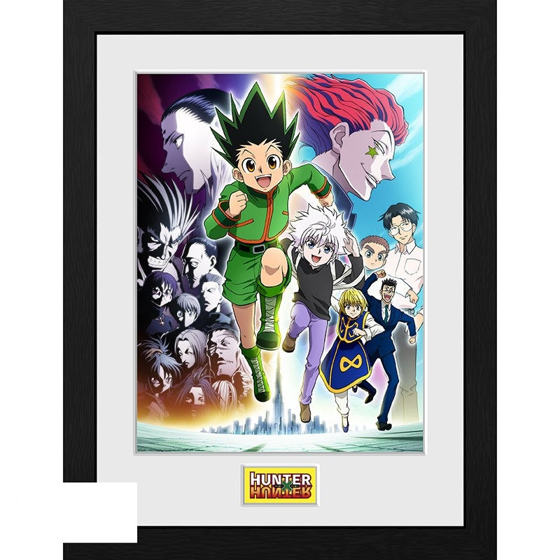 XX Running Framed Print - Hunter x Hunter - 30x40