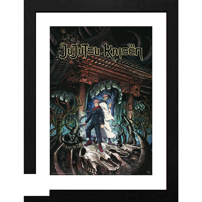 Itadori and Sukuna Framed print - Jujutsu Kaisen - 30x40cm