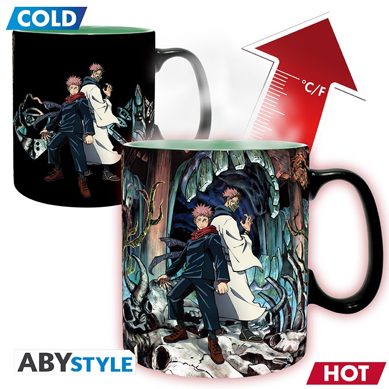 JUJUTSU KAISEN Mug Heat Change Itadori & Sukuna