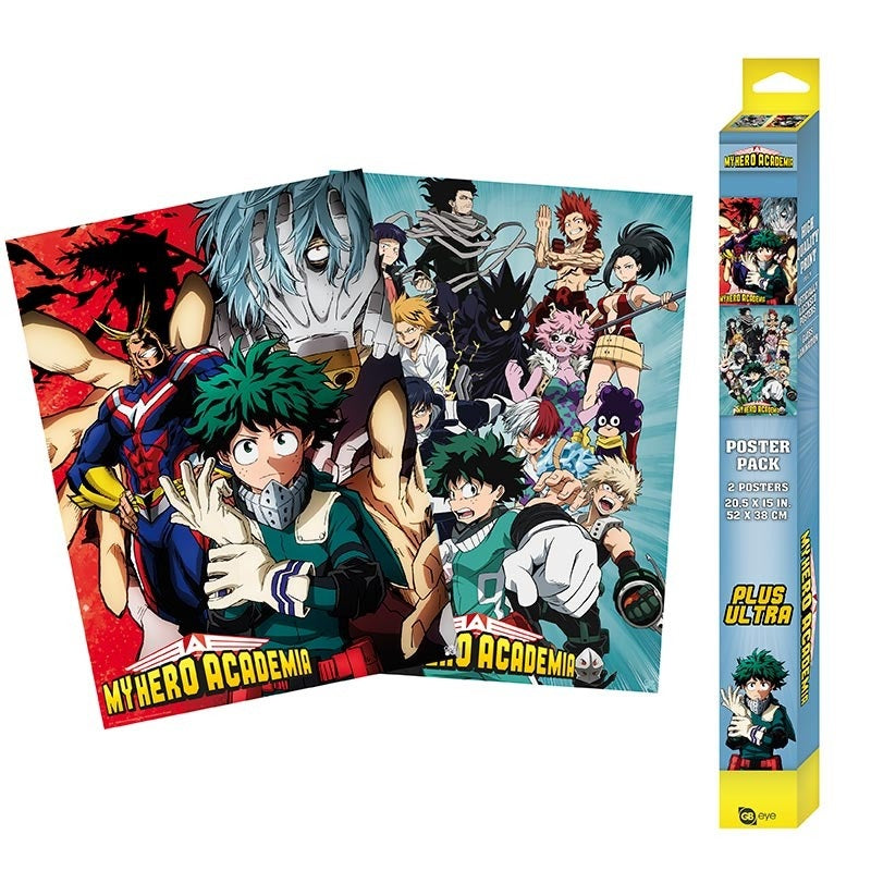 Chibi Poster Set - My Hero Academia - 52x38cm