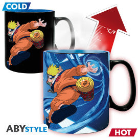 NARUTO Mug Heat Change 460 ml Naruto & Sasuke