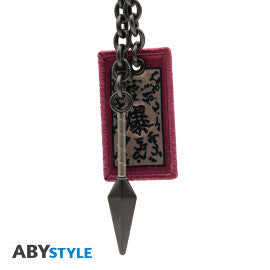 NARUTO SHIPPUDEN 3D Keychain Kunai & explosive tag