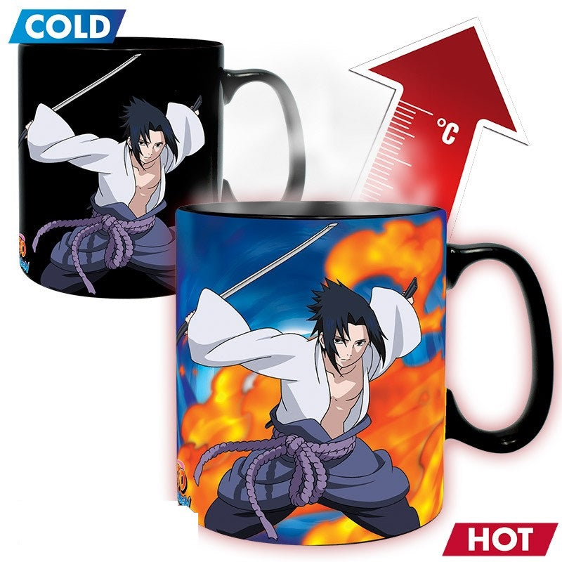 Naruto and Sasuke Mug - Naruto Shippuden - Heat Changing