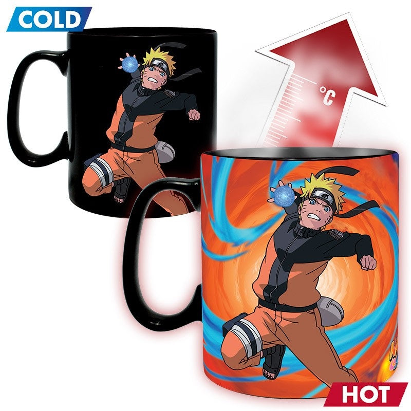 Naruto and Sasuke Mug - Naruto Shippuden - Heat Changing