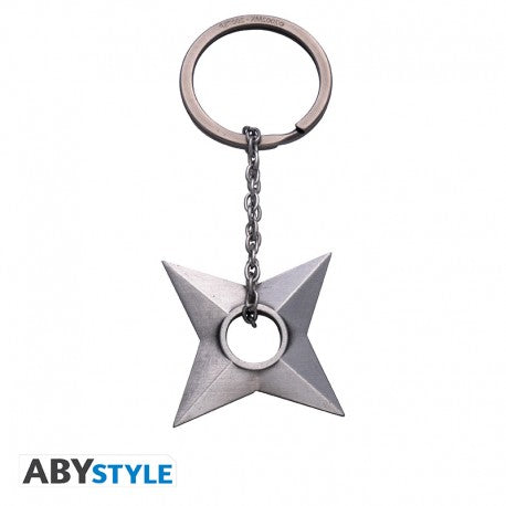 NARUTO SHIPPUDEN - Keychain 3D "Shuriken Konoha