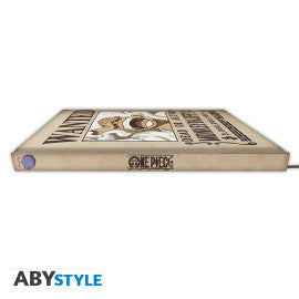 ONE PIECE A5 Notebook Wanted Luffy Wano