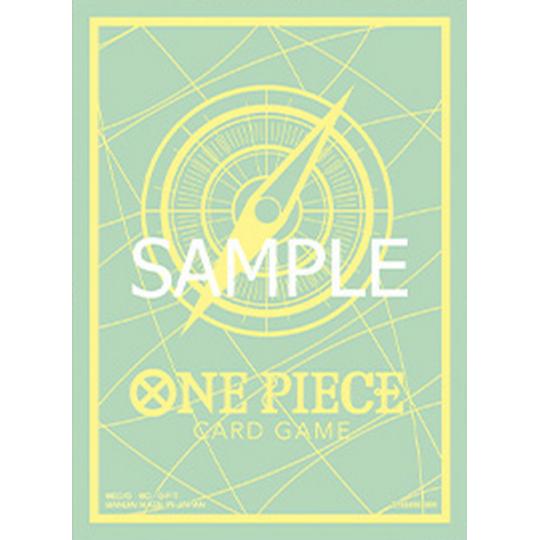 One Piece Card Game Official Card Sleeve 9 (Standard Green & Lemon)