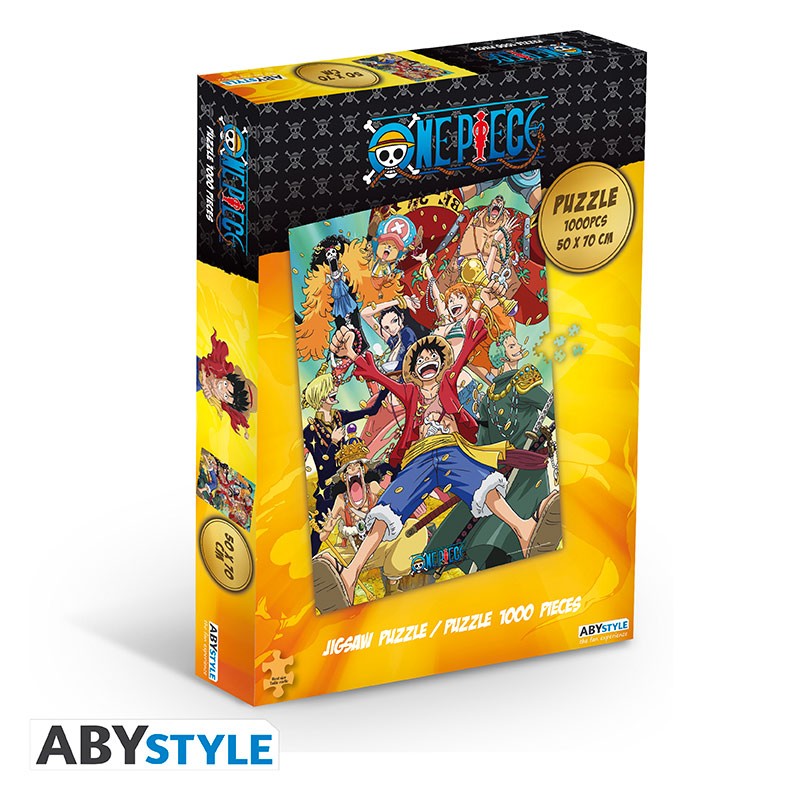 ONE PIECE - Jigsaw puzzle 1000 pieces - straw hat crew