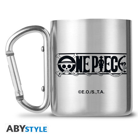 ONE PIECE - Mug carabiner - Ace & Skull
