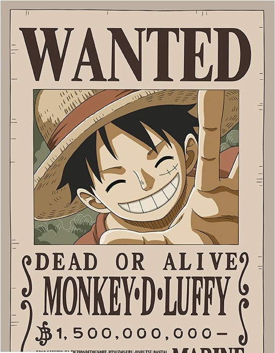 Wanted Set Post Cards - One Piece