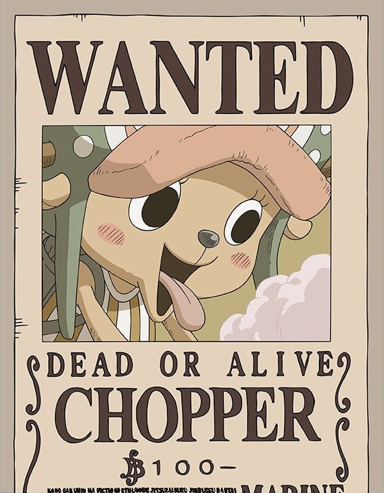 Wanted Set Post Cards - One Piece