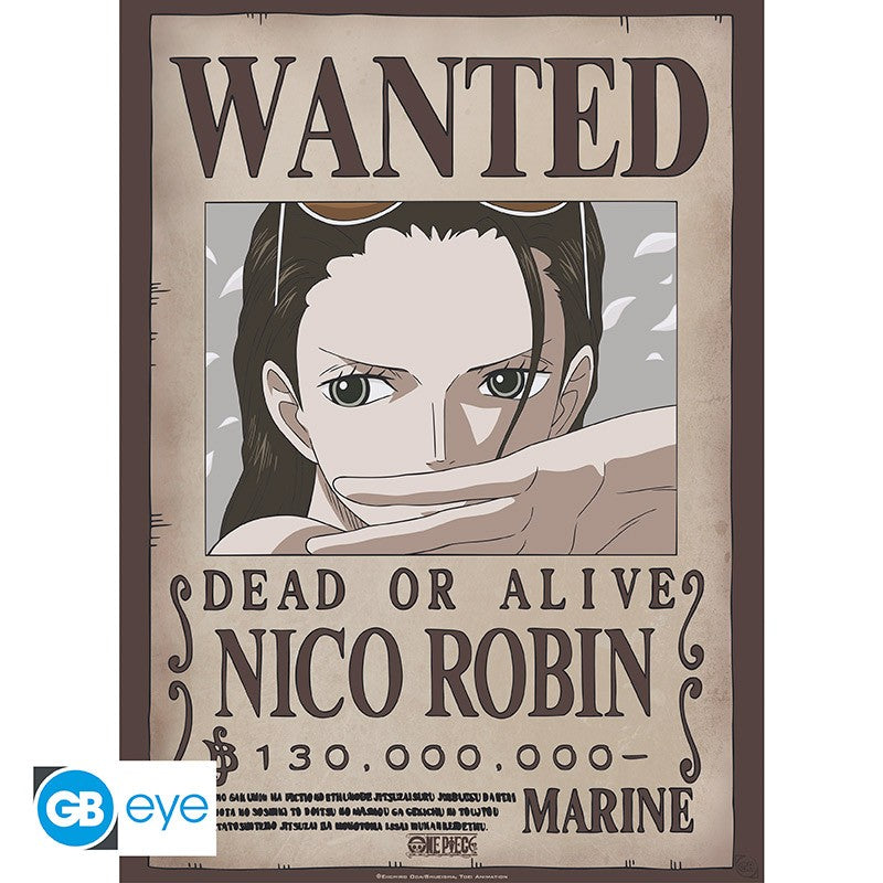 ONE PIECE Poster Wanted Nico Robin (52x38cm)