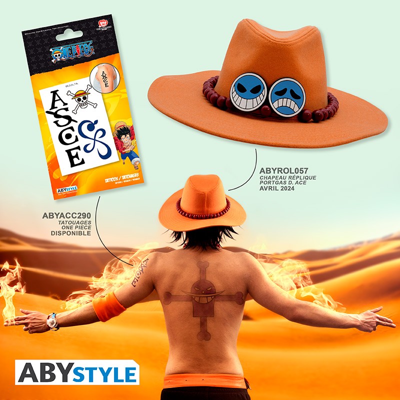 ONE PIECE - Replica Hat - Portgas D. Ace