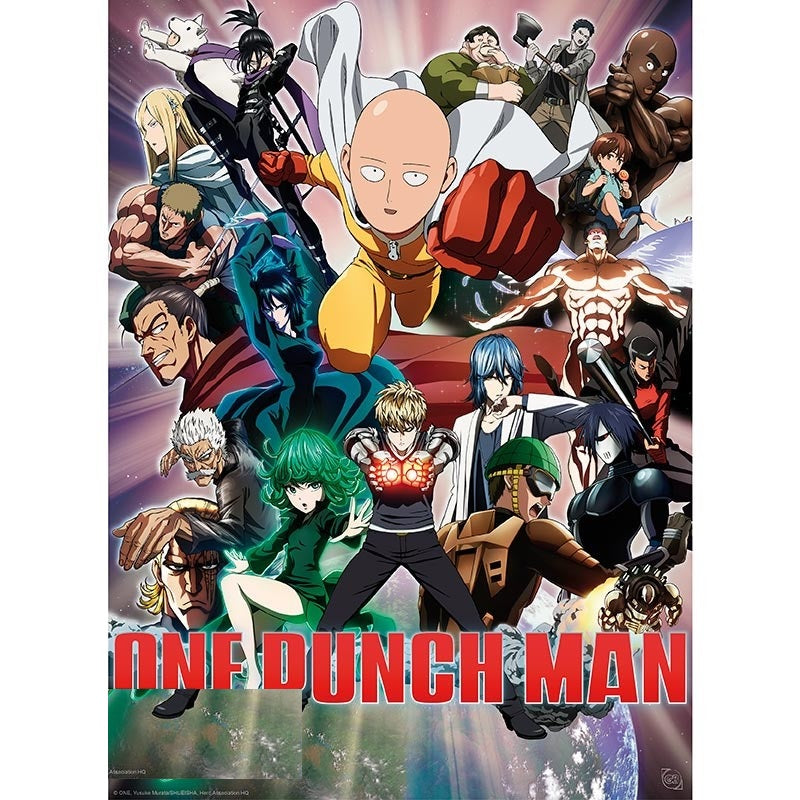 ONE PUNCH MAN - Set 2 Posters Chibi 52x38 - Saitama & Genos