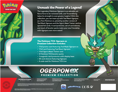 POK TCG Ogerpon ex Premium Collection