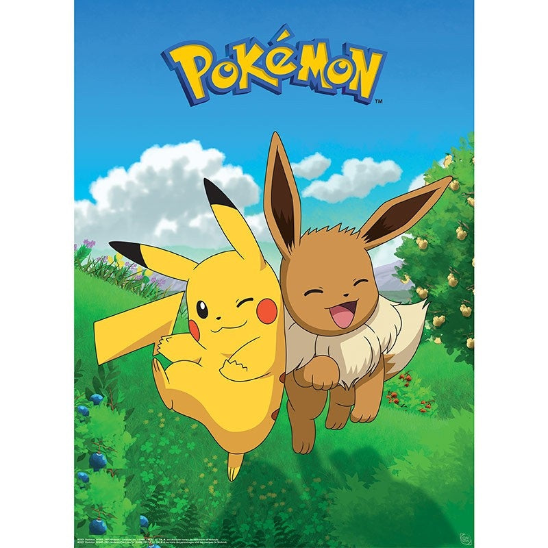 POKEMON - Set 2 Posters Chibi 52x38 - Environments