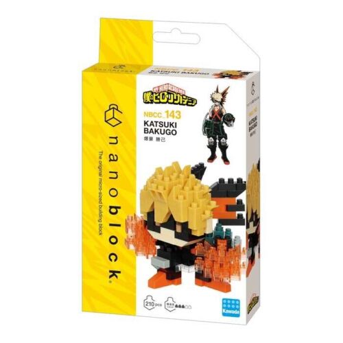 New Kawada NBCC-143 Nanoblock KATSUKI BAKUGO Building Kit My HERO Academia