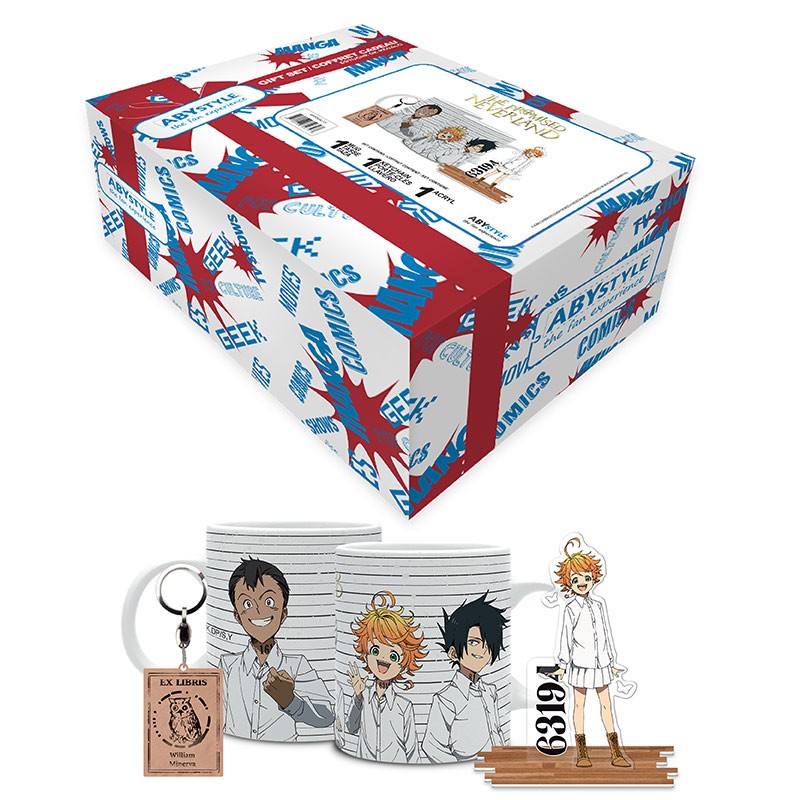 The Promised Neverland Box Acryl + Mug + Keychain