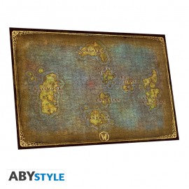 WORLD OF WARCRAFT Puzzle 1000 pieces Azeroth's map