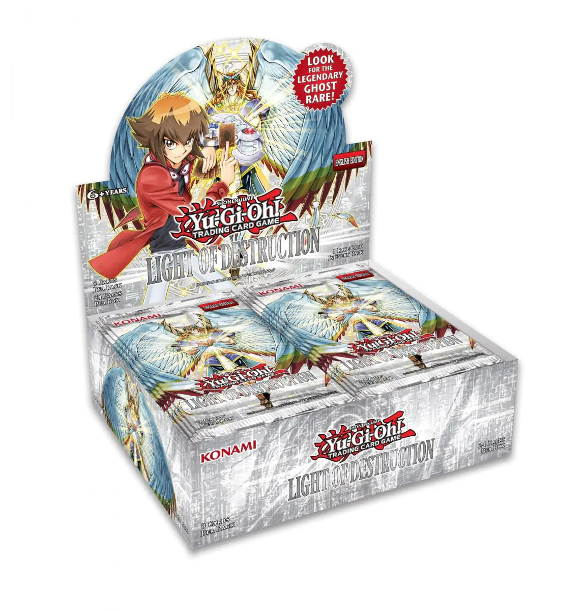YGO - Light of Destruction Unlimited Reprint Booster Display