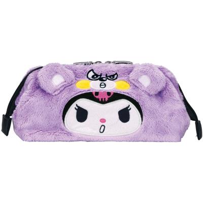 Sanrio - Fur Pouch - Kuromi