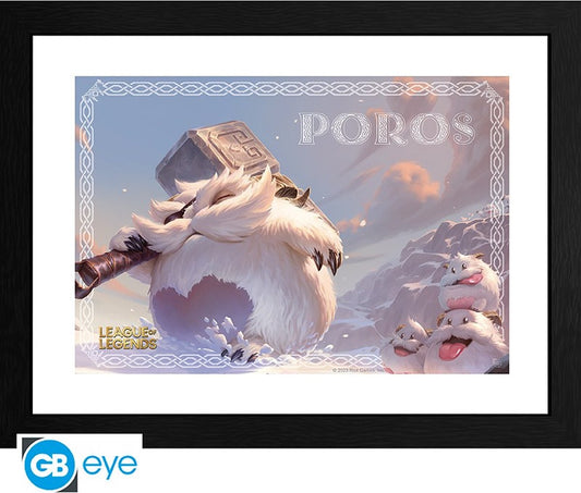 LEAGUE OF LEGENDS Framed print Poro