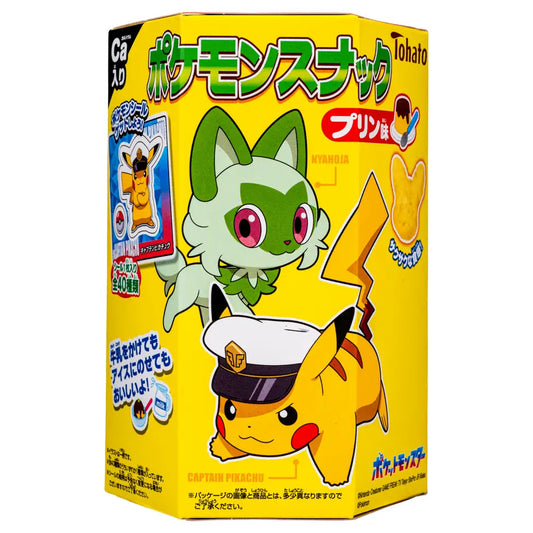 Tohato Chocolate Pudding Flavour Captain Pikachu
