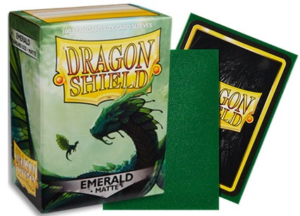 Dragon Shield Sleeves Matte Emerald (100)
