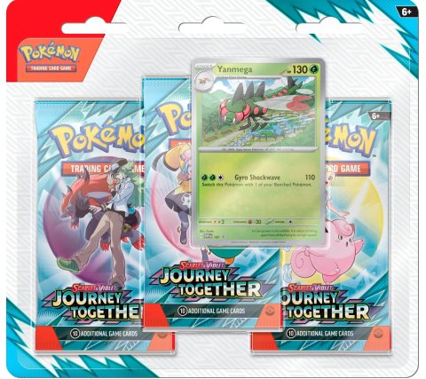 Pokemon - Scarlet & Violet Journey Together 3 Booster Blister Yanmega