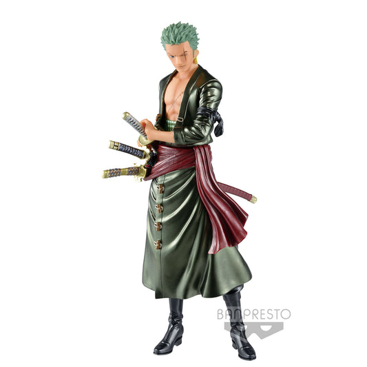 Banpresto - One Piece GRANDISTA Roronoa ZORO Figure (Metalic Color)