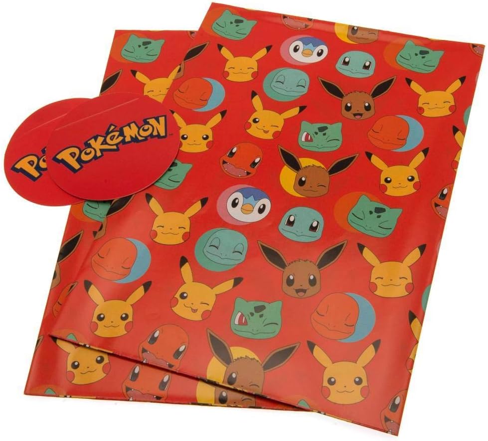 Pokemon Gift Wrap Official