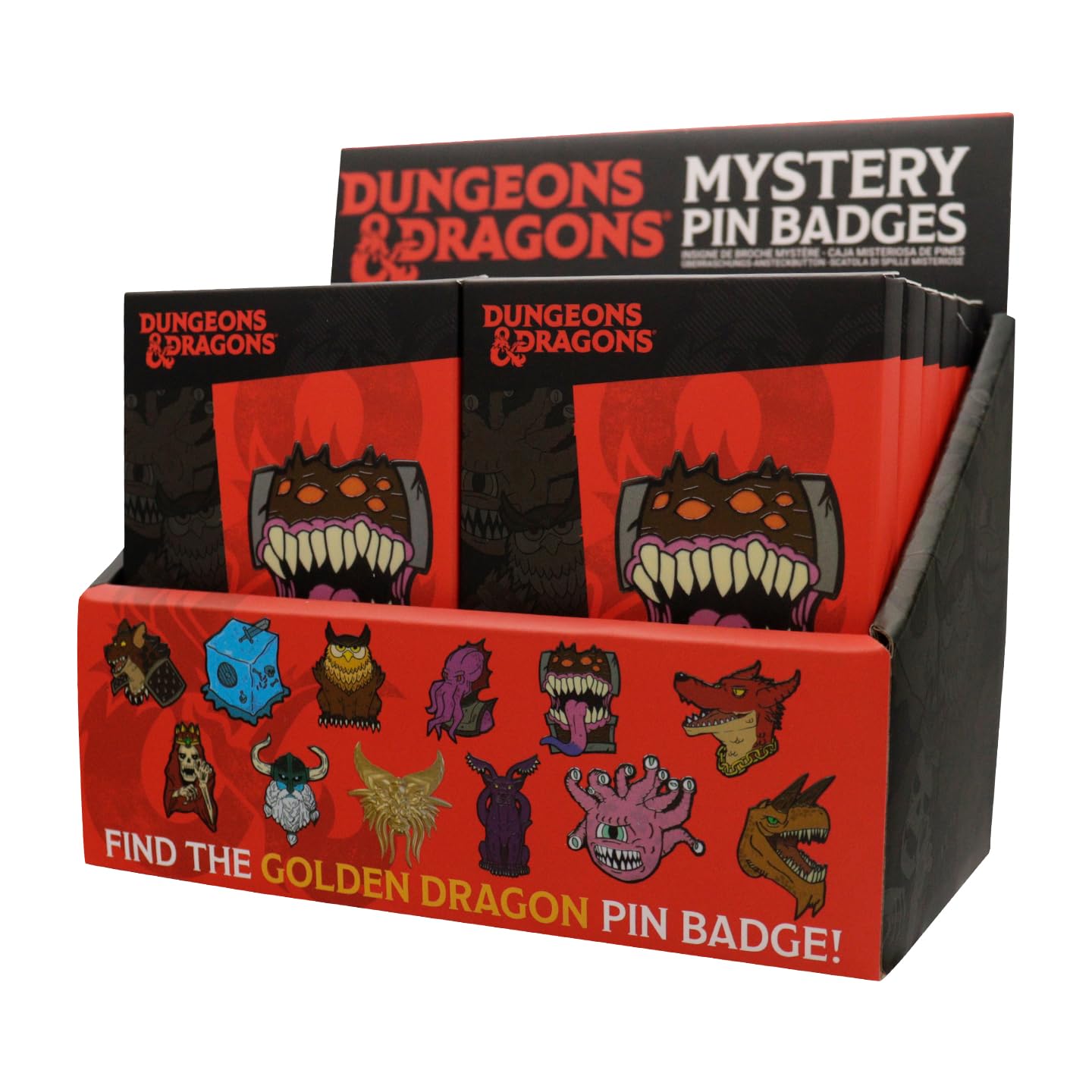Dungeons & Dragons 50th Anniversary Mystery Pin Badge CDU