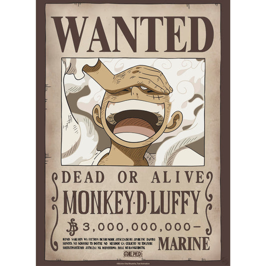 ONE PIECE - Poster Maxi 91.5x61 - Wanted Luffy Wano