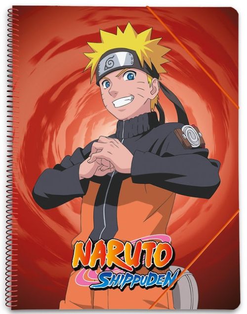 A4 naruto shippuden cover folder