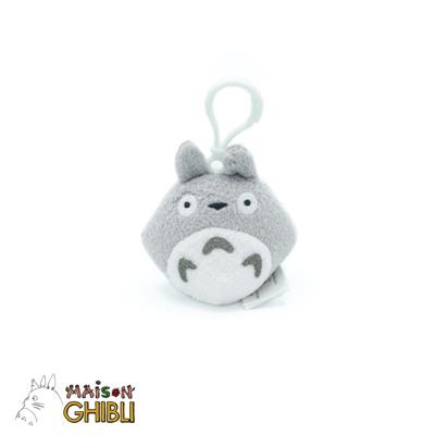 MY NEIGHBOR TOTORO - TOTORO BACKPACK CLIP GREY PLUSH